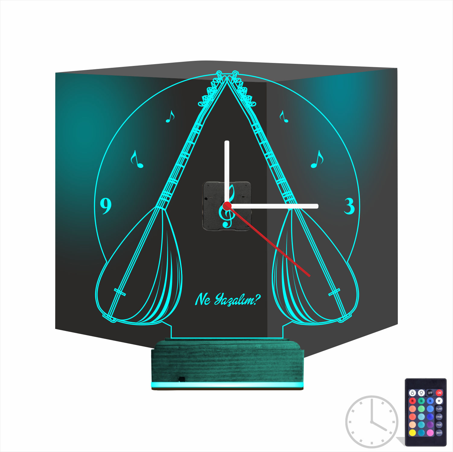 Именной подарок: две сазы 3d светильник 9