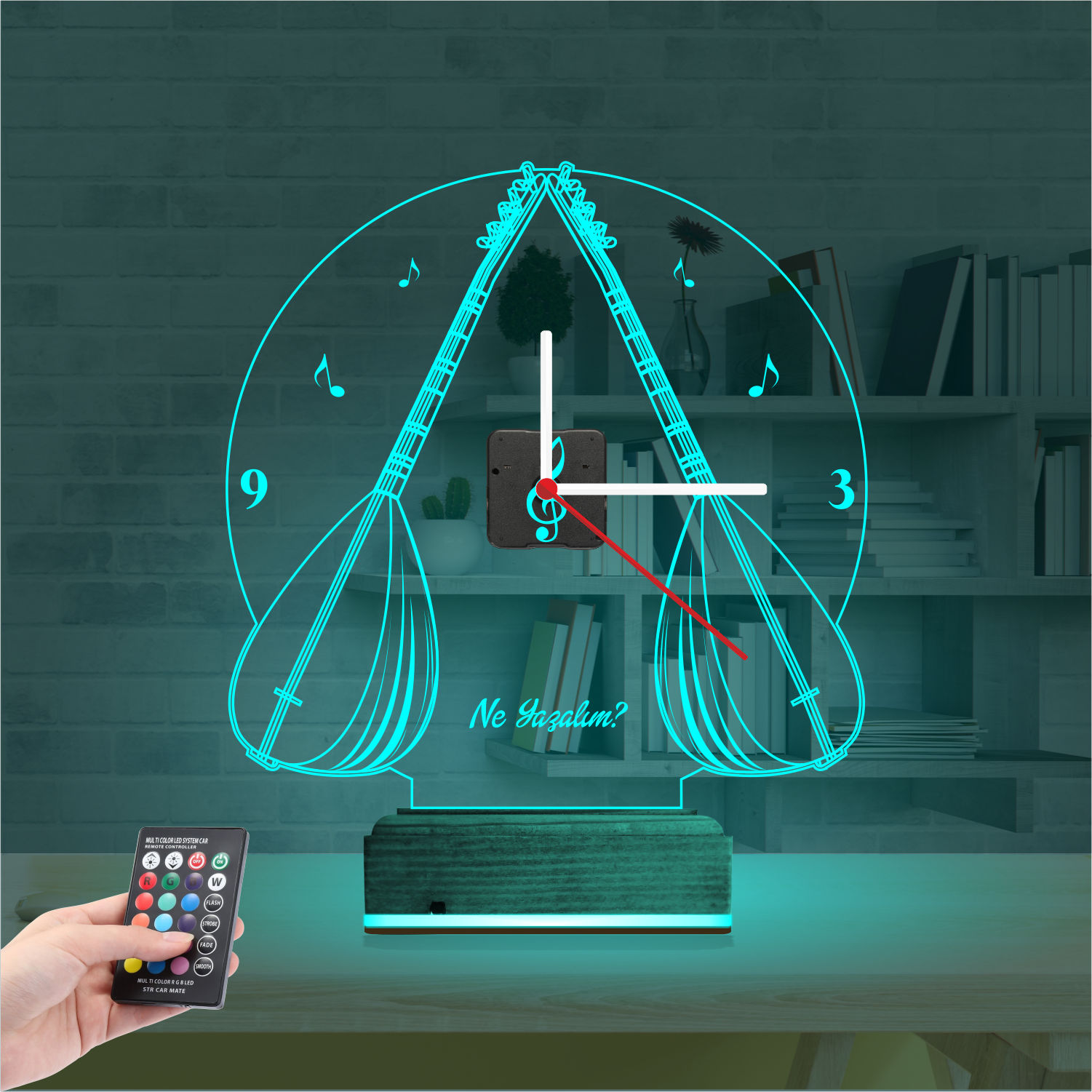 Именной подарок: две сазы 3d светильник 2