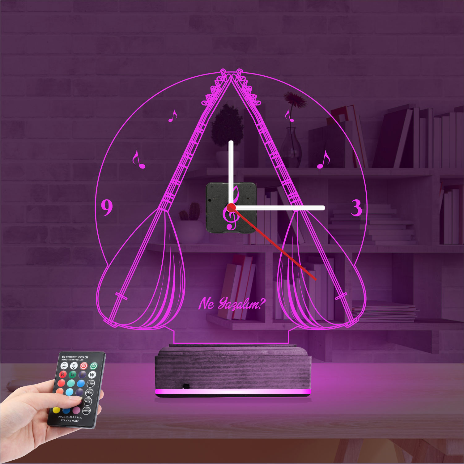 Именной подарок: две сазы 3d светильник 3