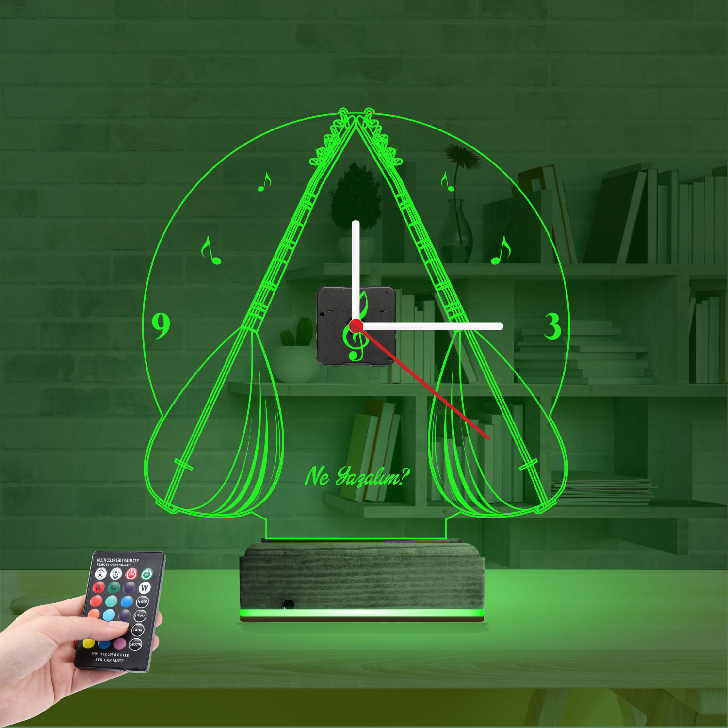 Именной подарок: две сазы 3d светильник 5