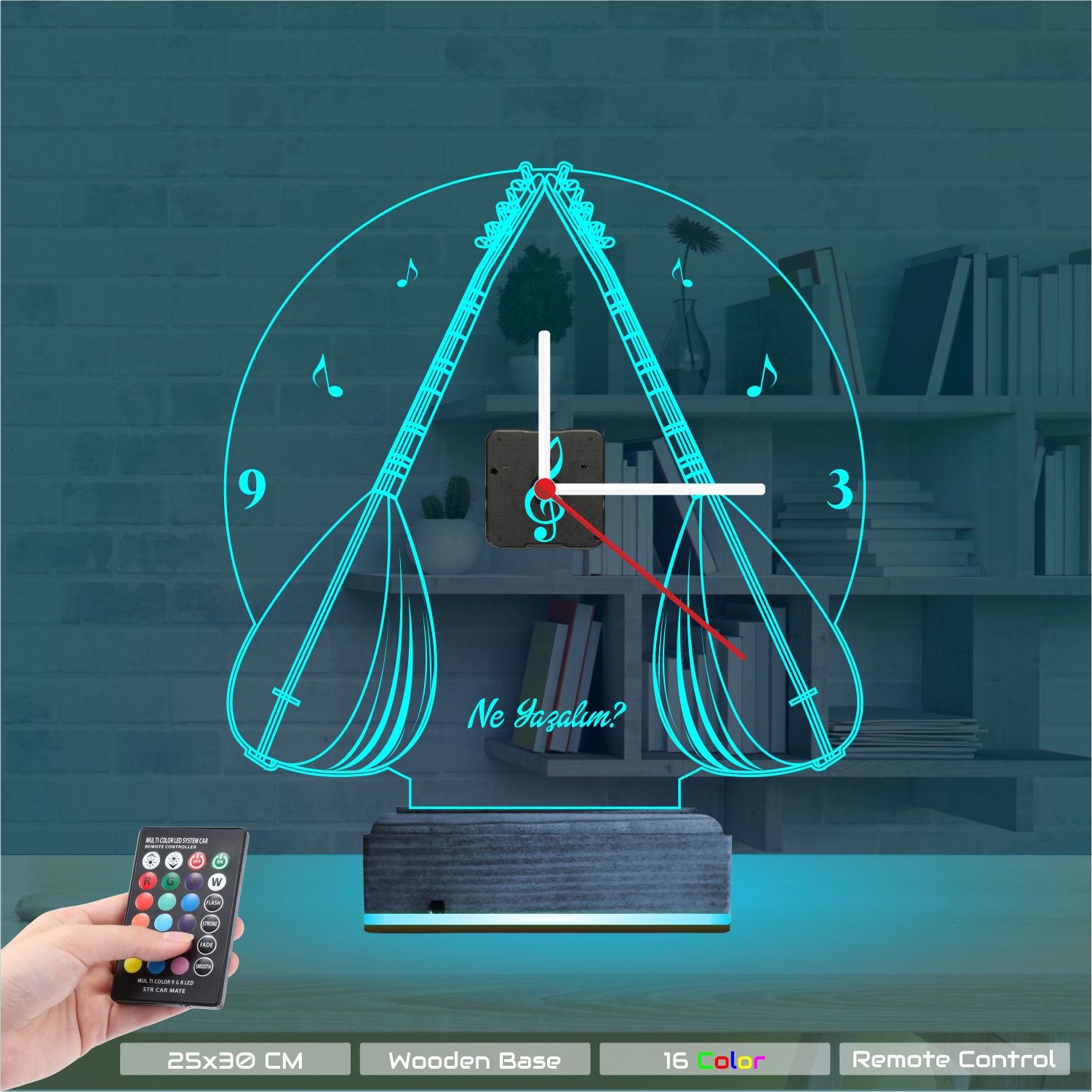 Именной подарок: две сазы 3d светильник 8