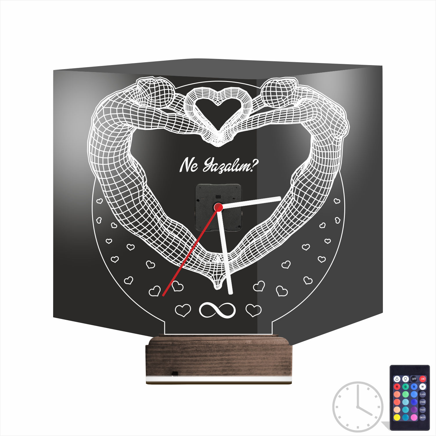 Подарок на годовщину: прыгающая пара 3d светильник 9