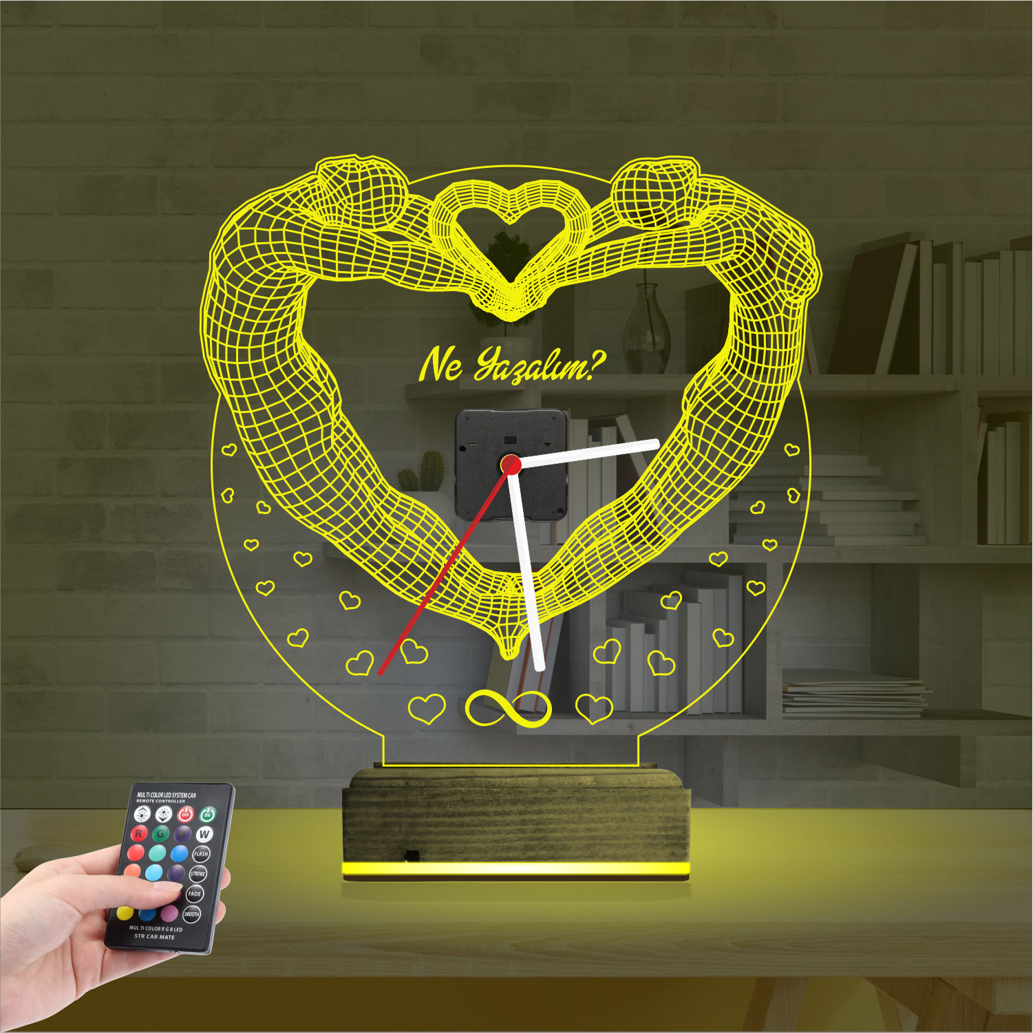 Подарок на годовщину: прыгающая пара 3d светильник 3