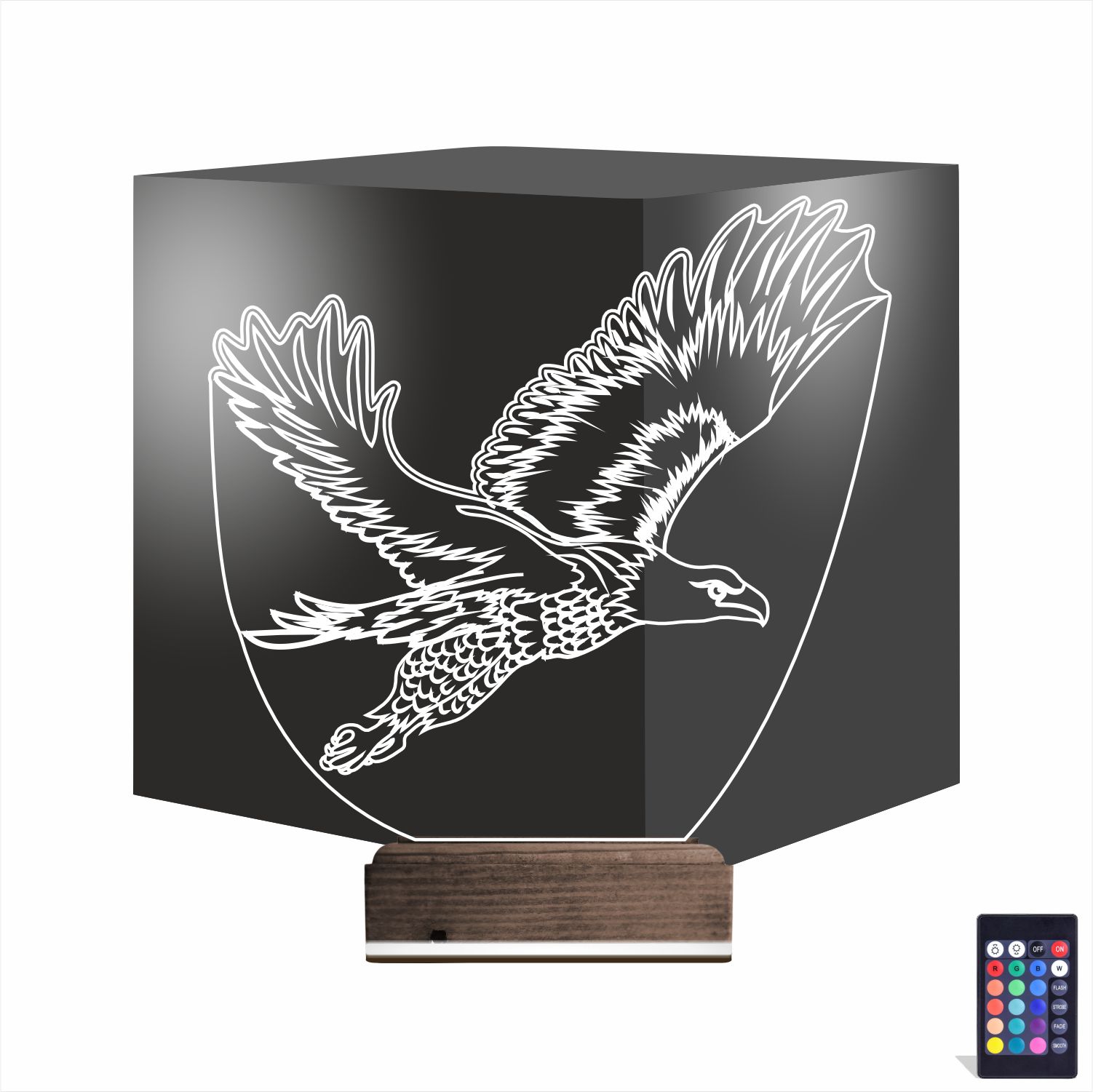 Орёл — 3D LED Ночник | Подарок мужчине