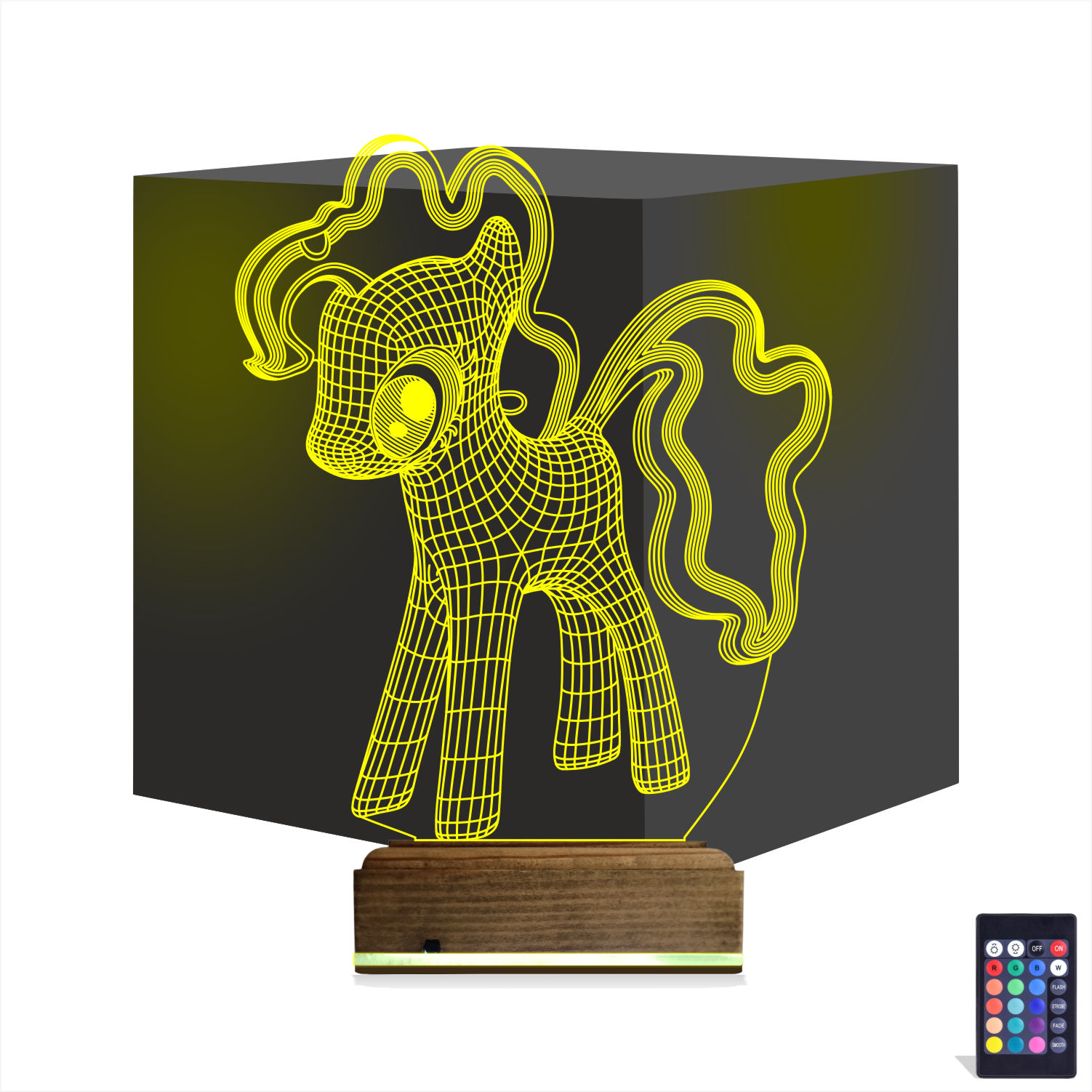 Пони — 3D LED Ночник | Подарок девочке