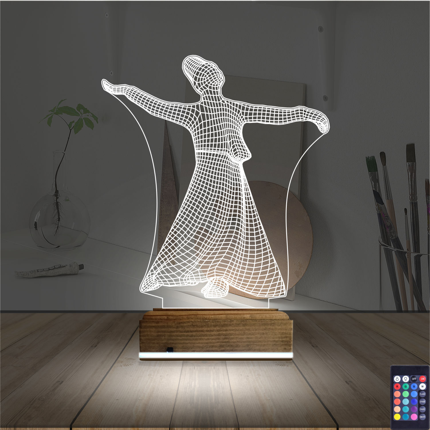 Дервиш 3D Ночник