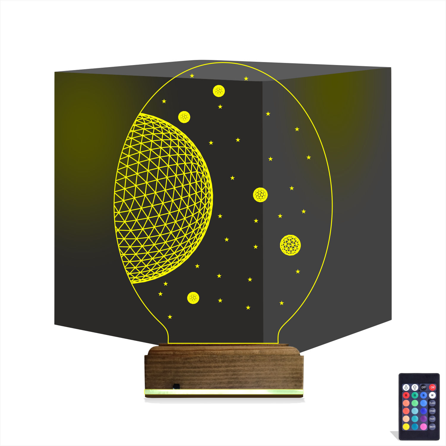 Космос и Планеты — 3D LED Ночник | Подарок детям