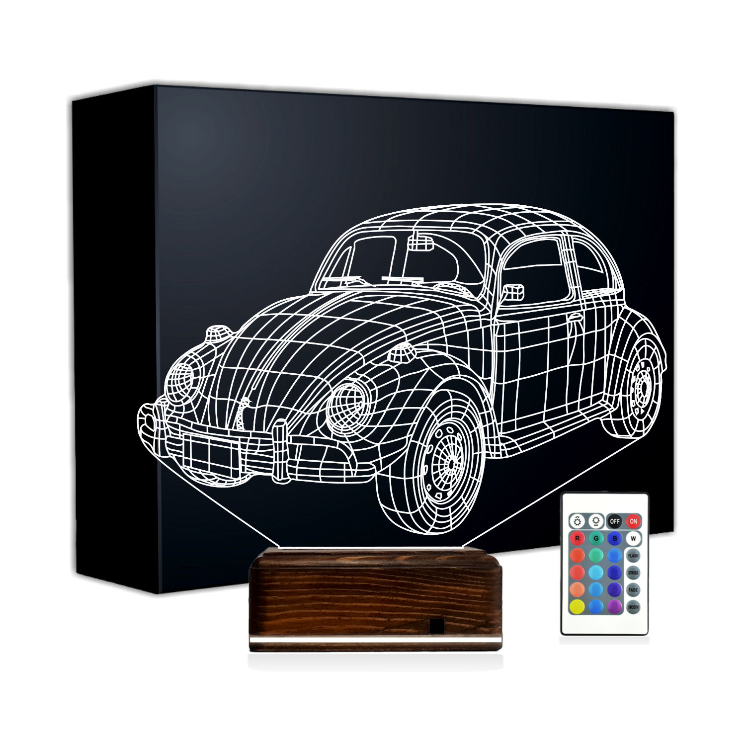 Фольксваген Жук 3D Ночник