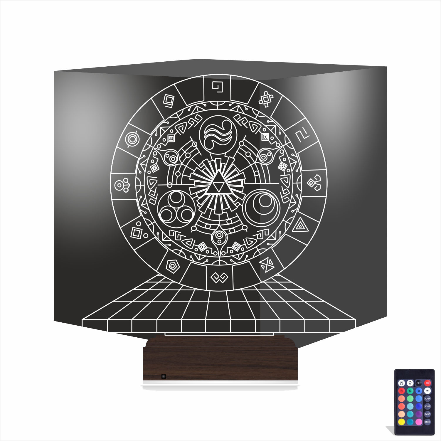 Зельда Врата Времени — 3D LED Ночник | Подарок геймеру