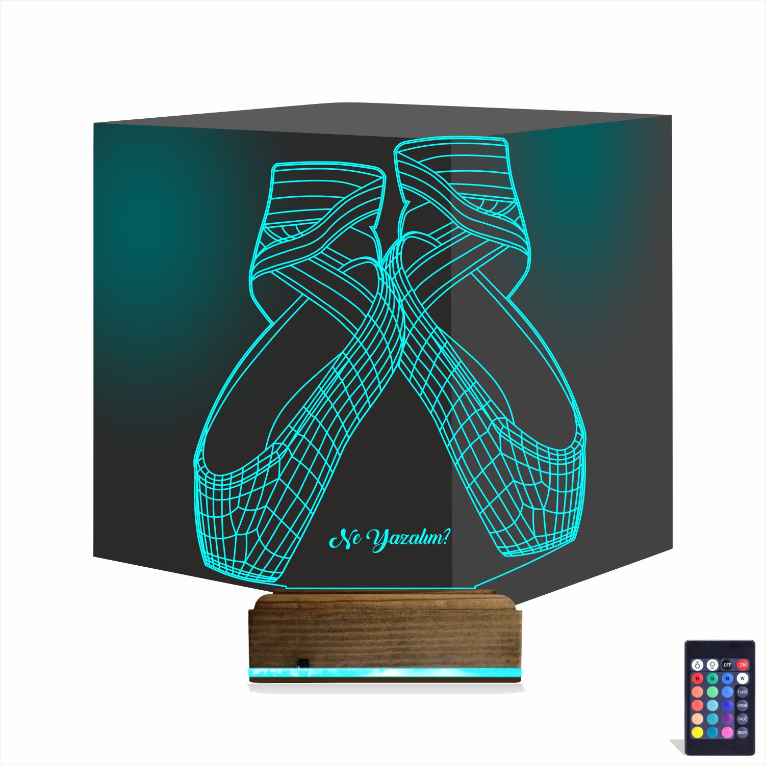 Пуанты — 3D LED Ночник | Подарок балерине