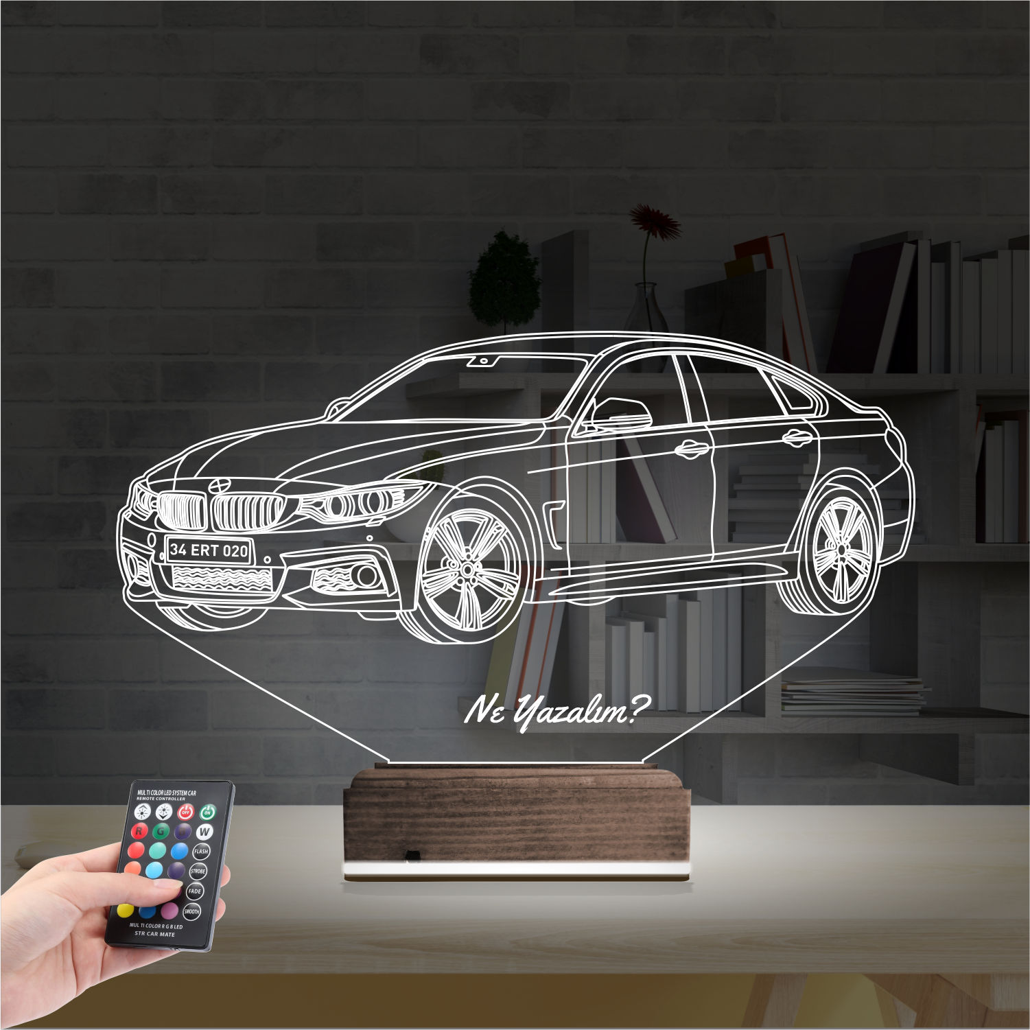 BMW — 3D LED Ночник | Подарок мужчине