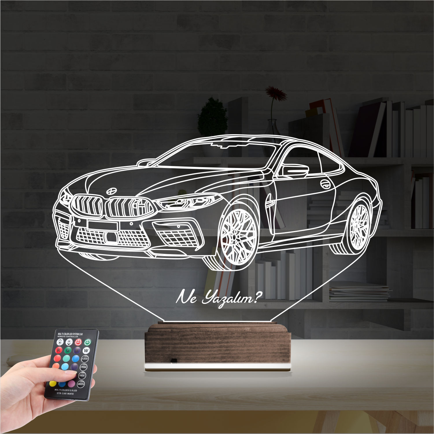 BMW — 3D LED Ночник | Подарок мужчине или парню