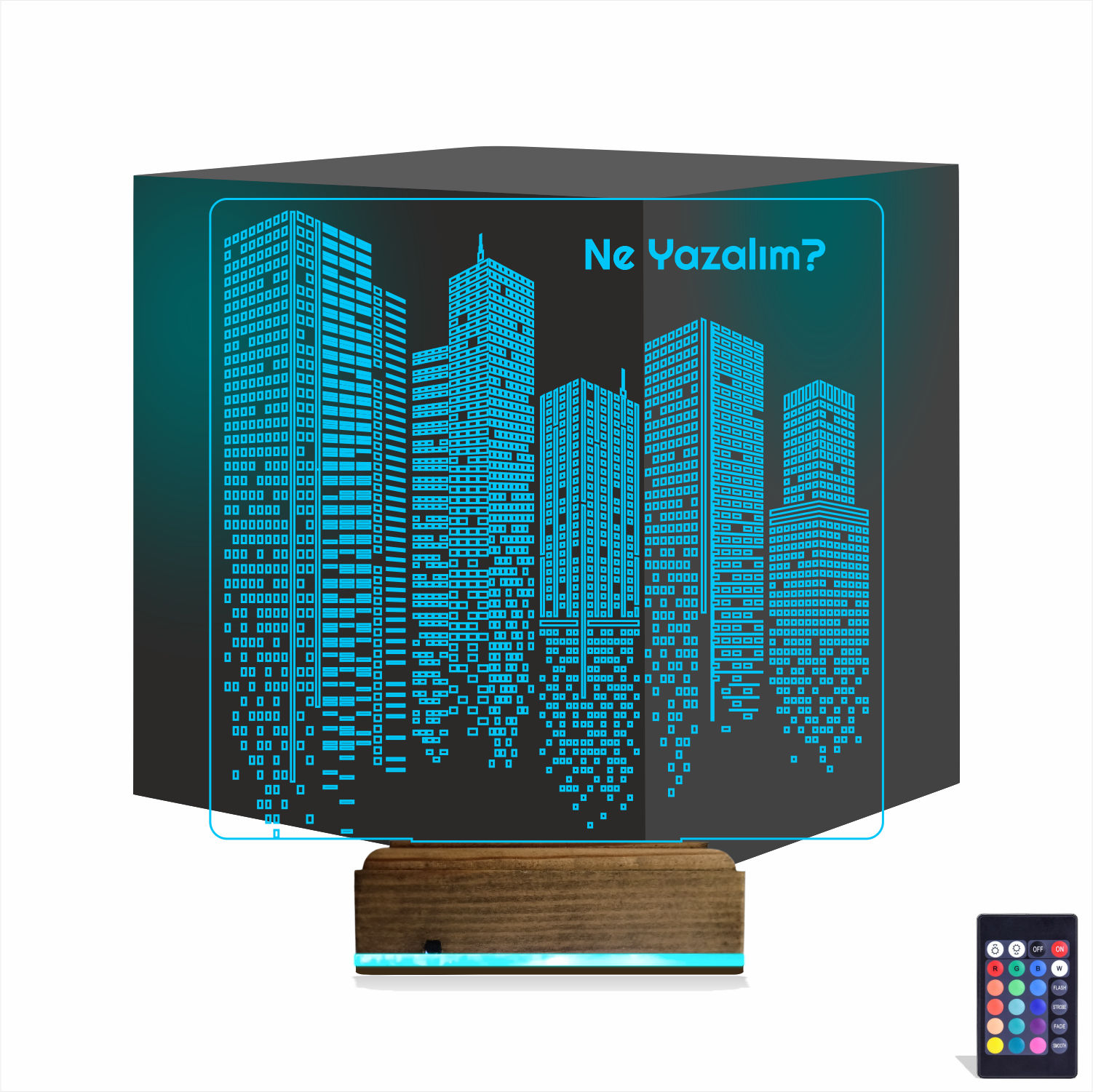 Небоскребы — 3D LED Ночник | Подарок в дом