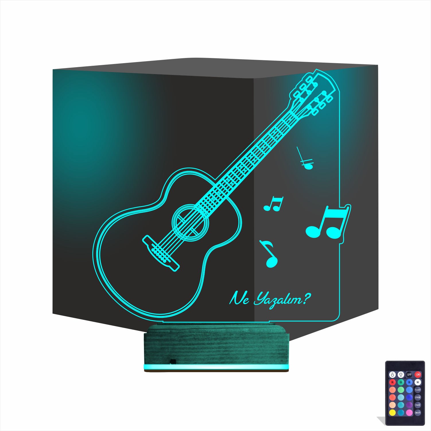 Гитара — 3D LED Ночник | Подарок музыканту