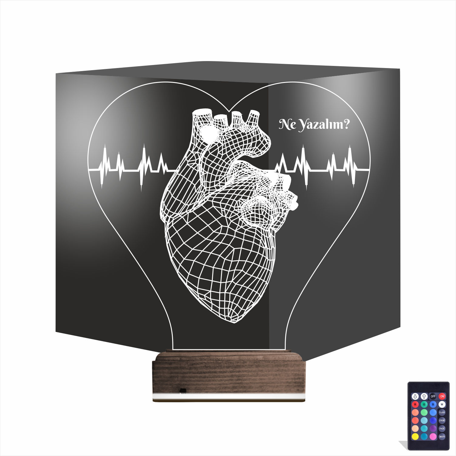 Анатомическое сердце — 3D LED Ночник | Подарок любимым