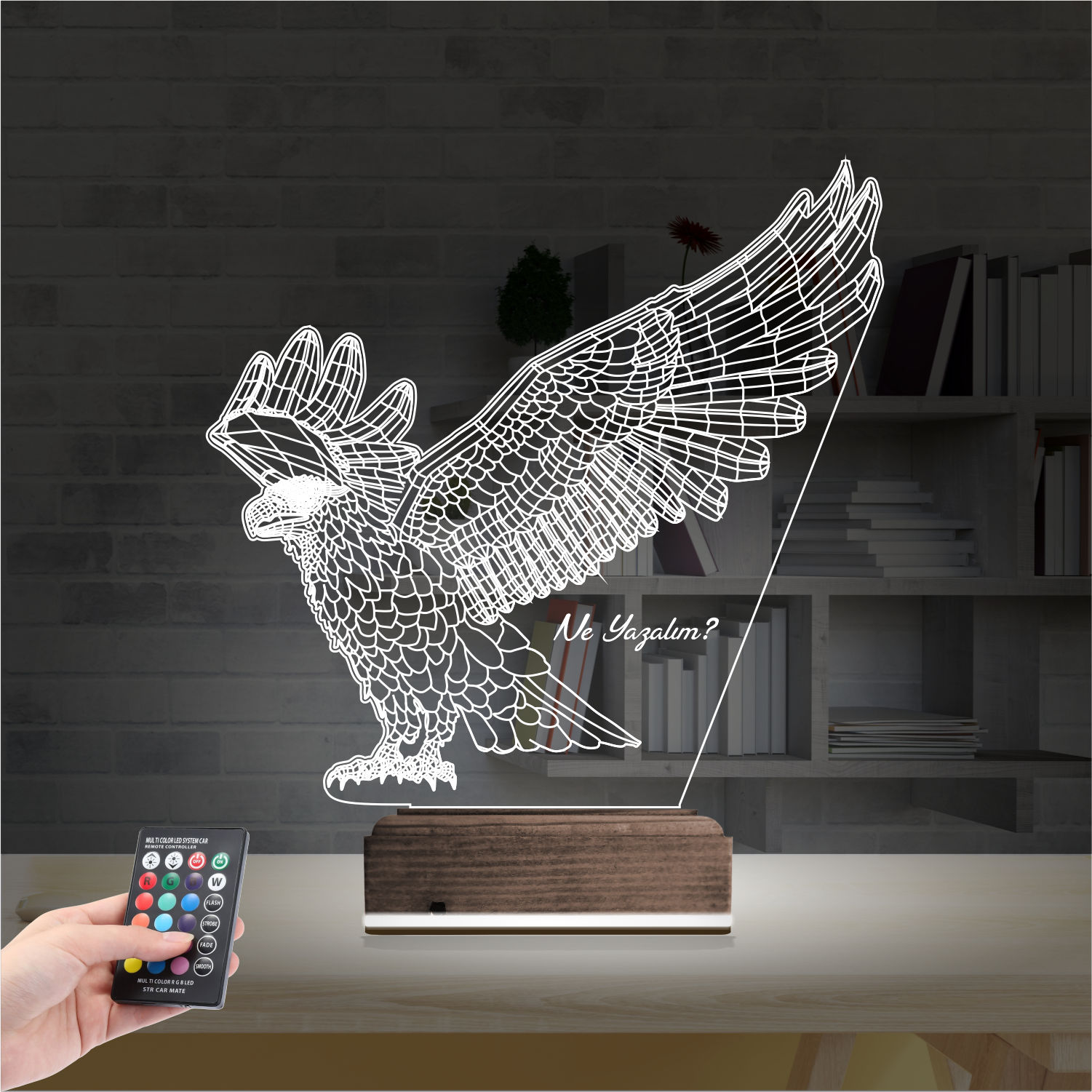 Орел — 3D LED Ночник | Подарок мужчине