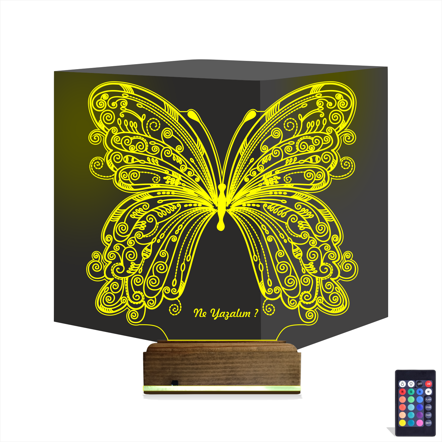 Бабочка — 3D LED Ночник | Оригинальный подарок