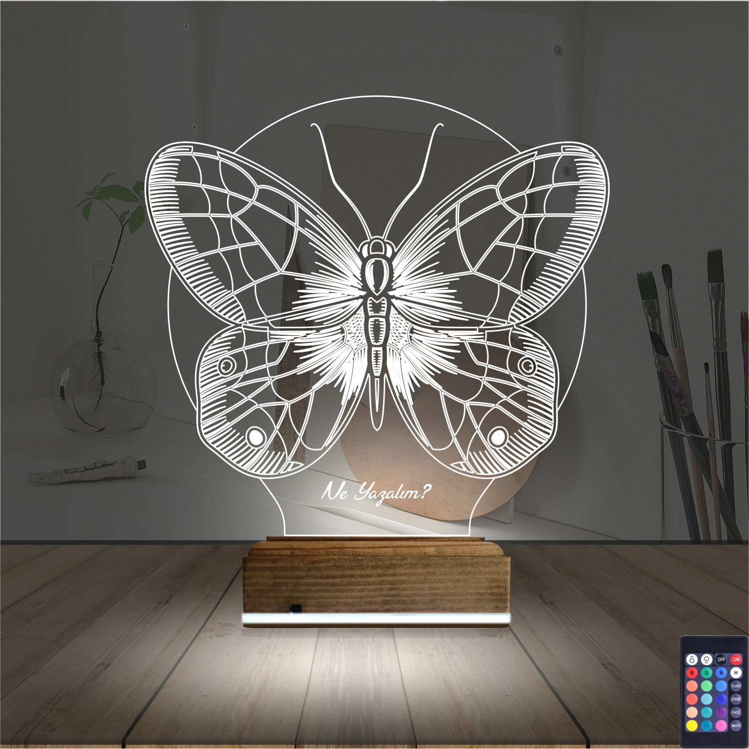 Бабочка — 3D LED Ночник | Подарок для неё