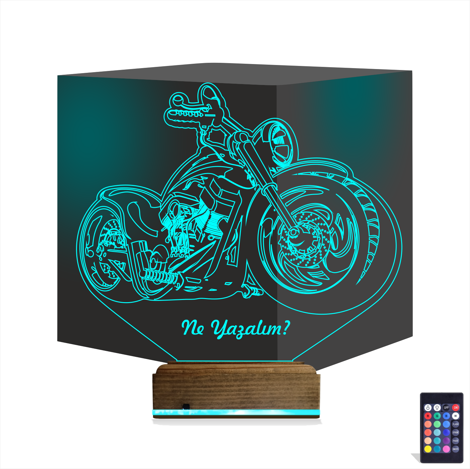 Мотоцикл — 3D LED Ночник | Подарок мужчине