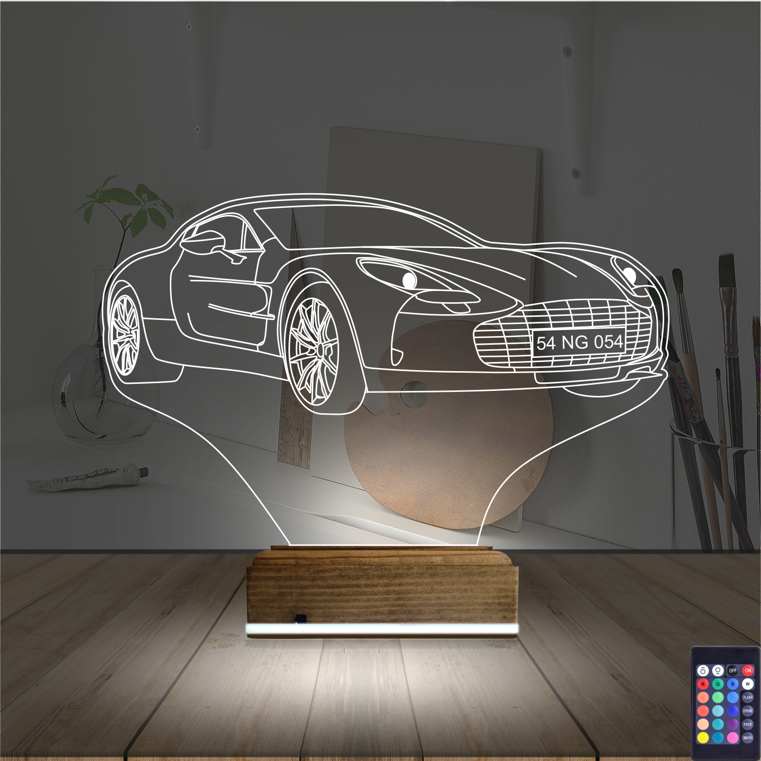 Aston Martin 3D Ночник