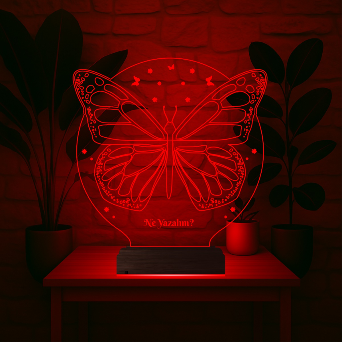 Бабочка — 3D LED Ночник | Романтический подарок