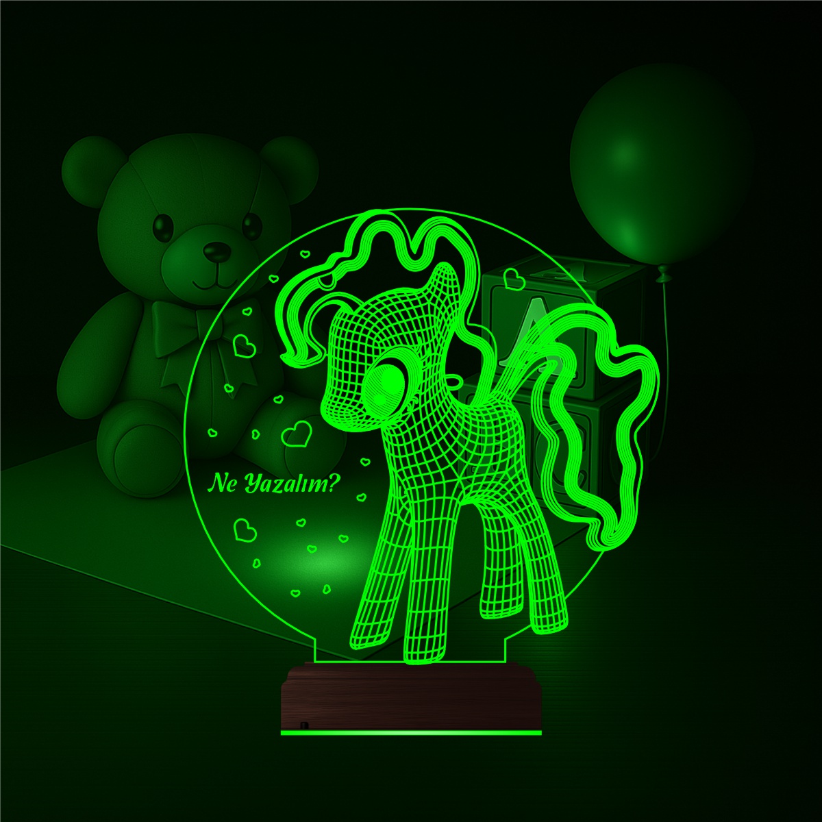 Пони — 3D LED Ночник | Подарок ребенку