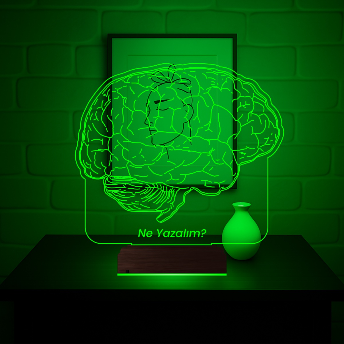 Оригинальный подарок: анатомия мозга 3d светильник 3