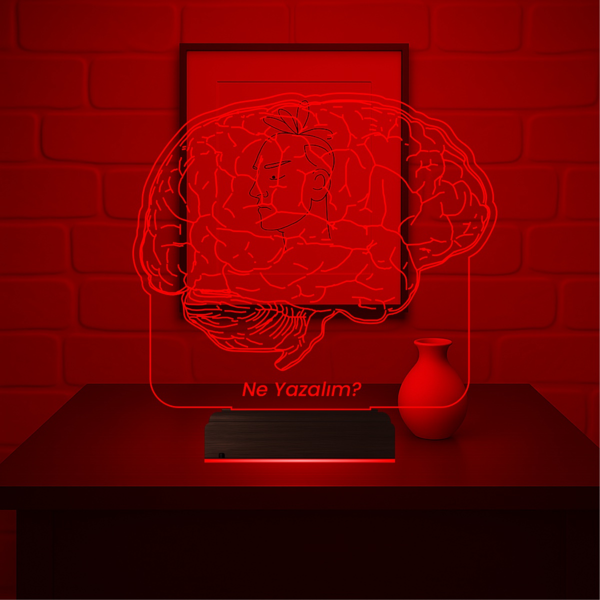 Оригинальный подарок: анатомия мозга 3d светильник 5