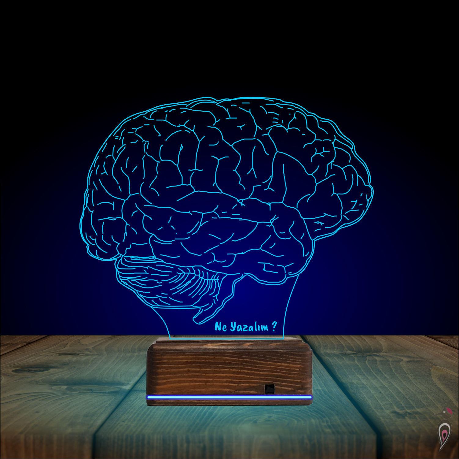 Оригинальный подарок: анатомия мозга 3d светильник 8