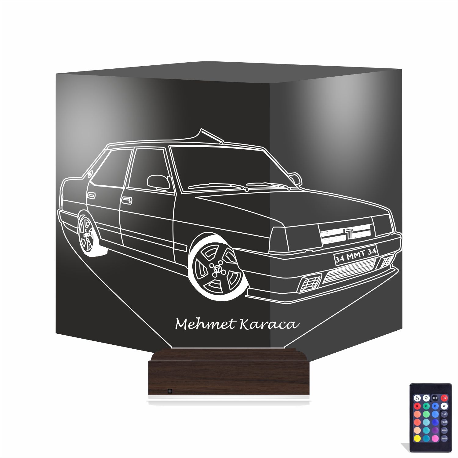 Автомобиль Tofaş — 3D LED Ночник | Подарок мужчине