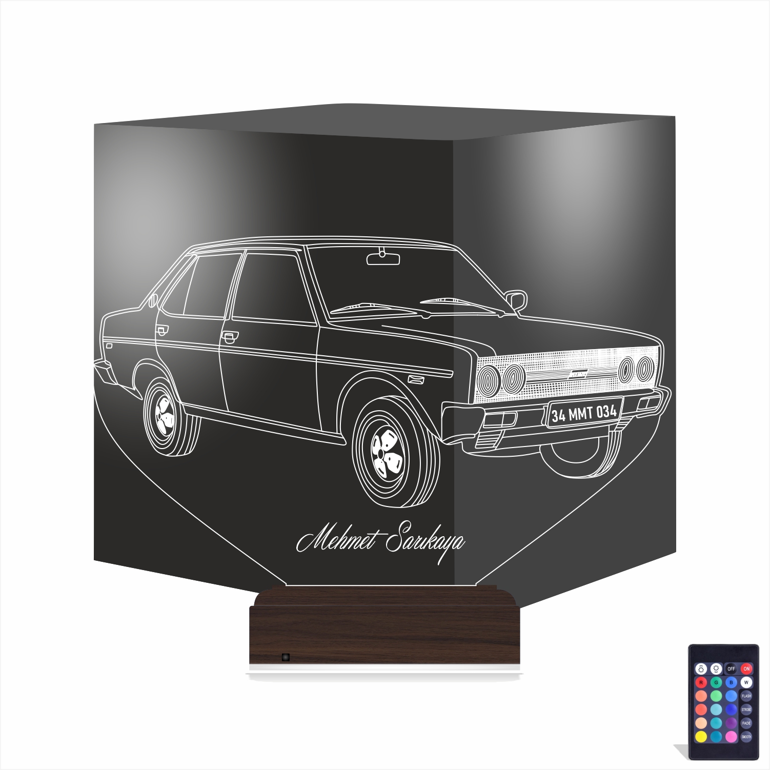 Автомобиль Tofaş — 3D LED Ночник | Подарок мужчине