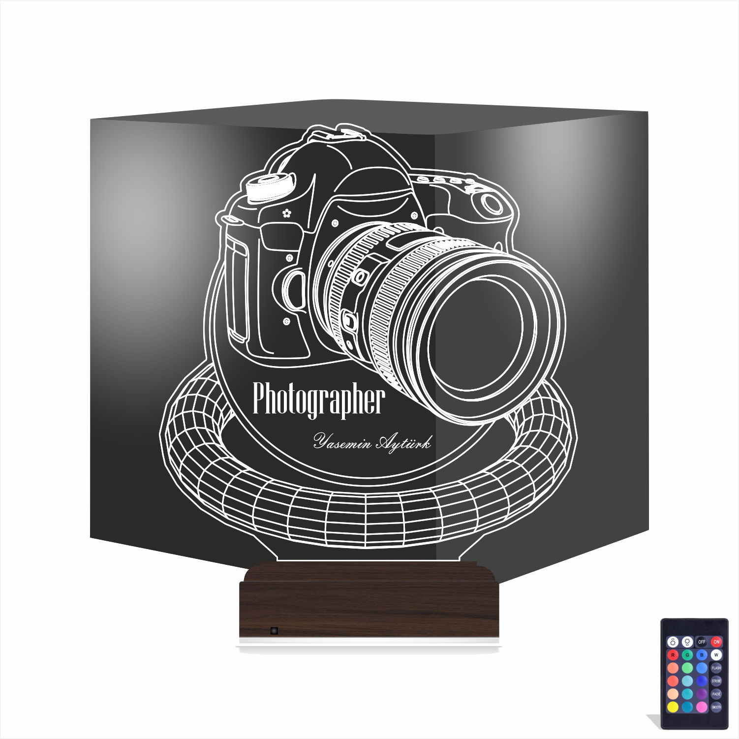 Фотокамера — 3D LED Ночник | Подарок фотографу