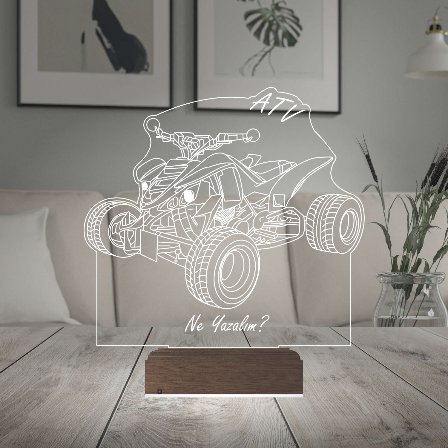 ATV — 3D LED Ночник | Подарок мужчине