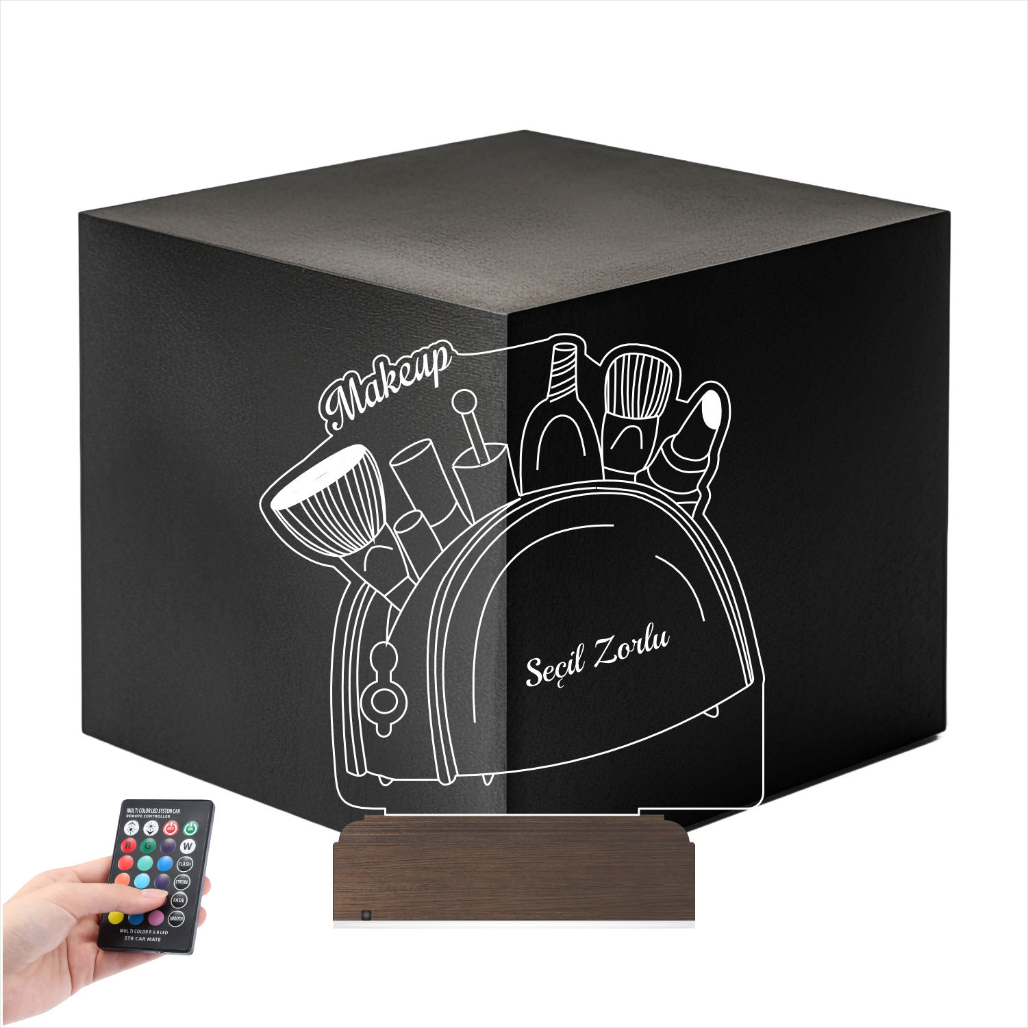 Набор косметики — 3D LED Ночник | Подарок для неё