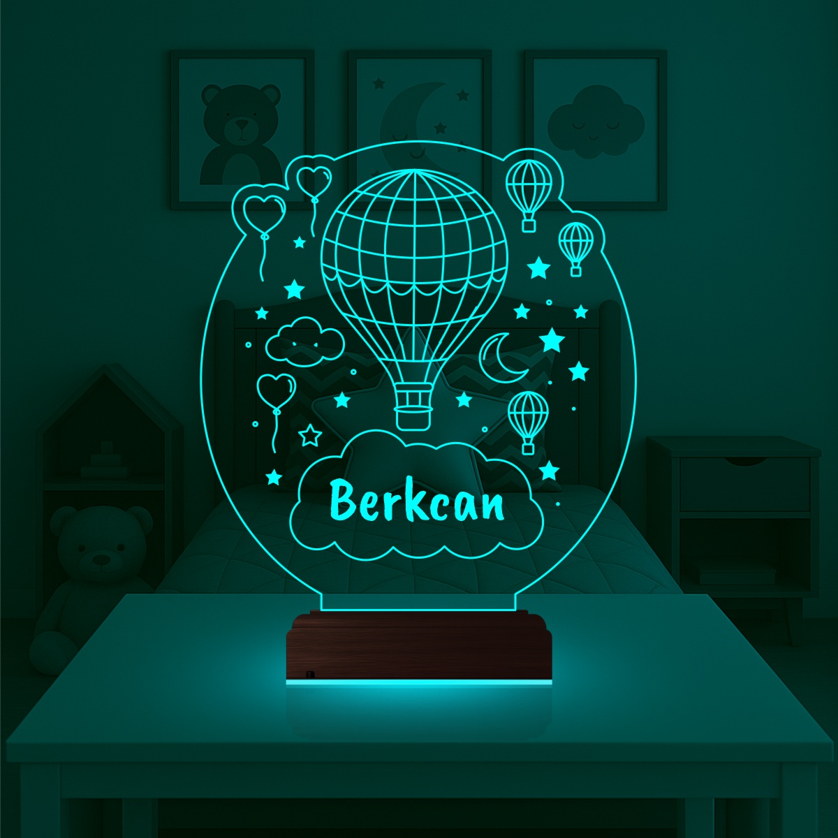 Воздушный шар — 3D LED Ночник | Подарок ребенку